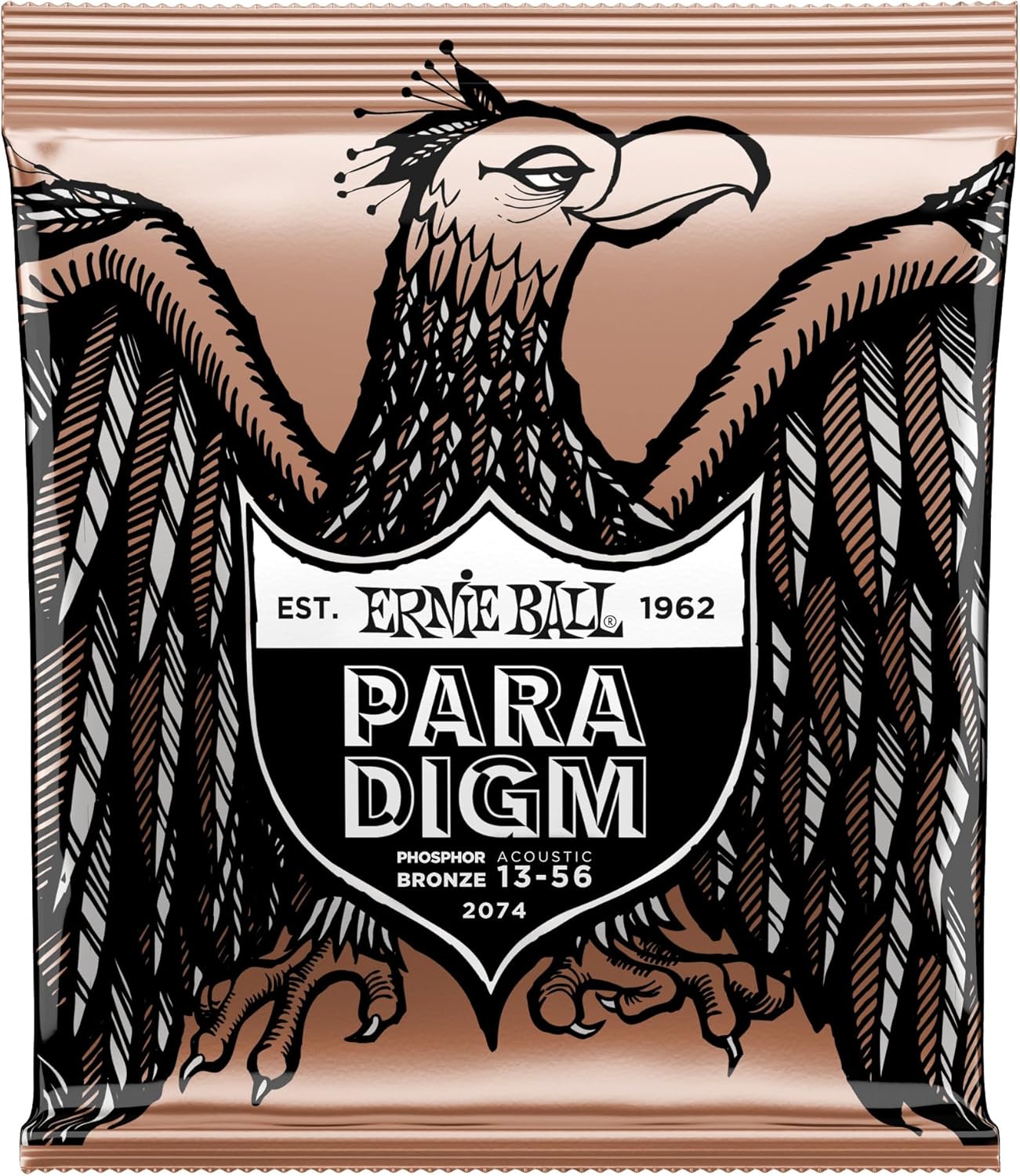 Ernie Ball Paradigm Medium Acoustic Guitar Strings - Unbreakable Performance