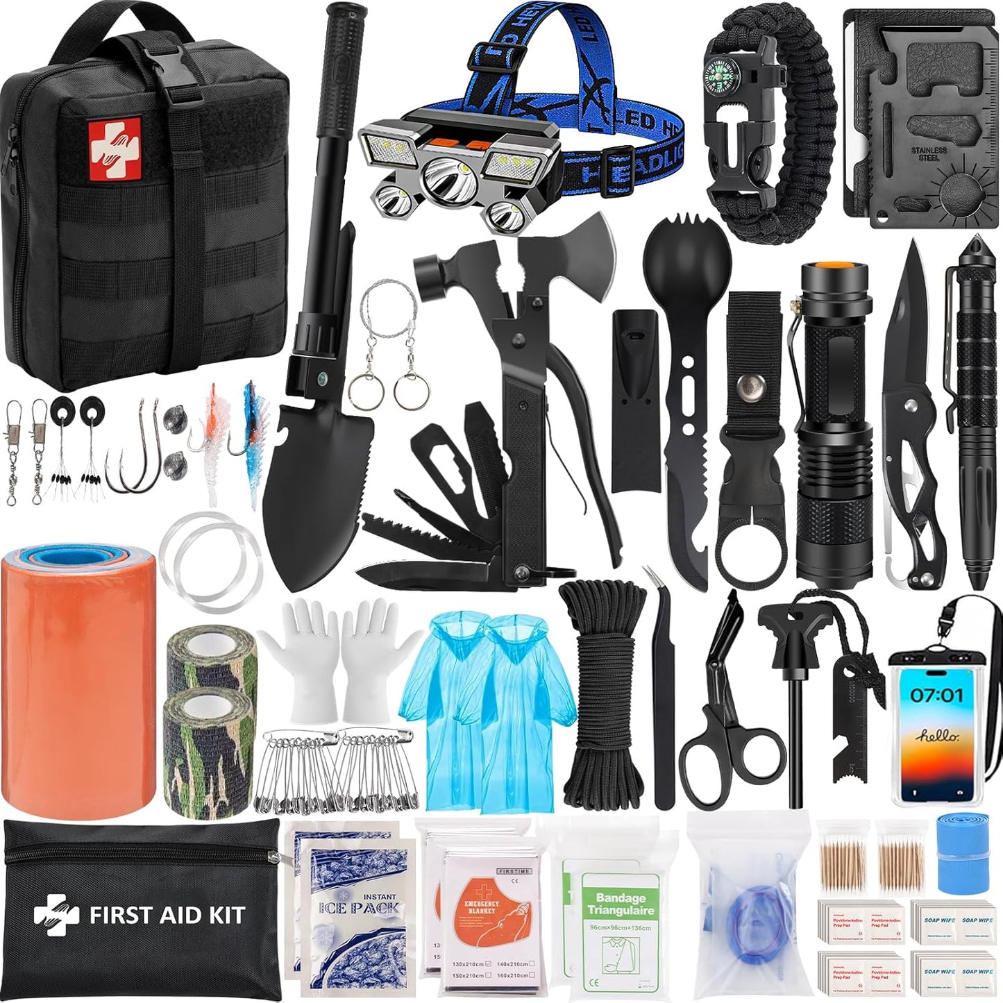 Ultra-Portable Survival Kit for Outdoor Emergencies!