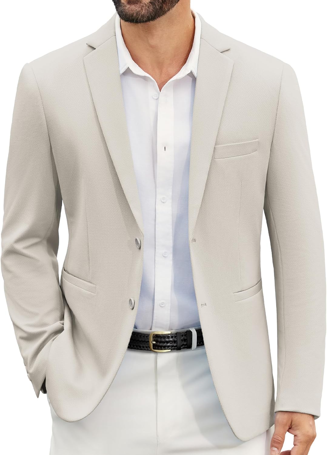 COOFANDY Men's Casual Blazer Slim Fit Lightweight Sport Coat