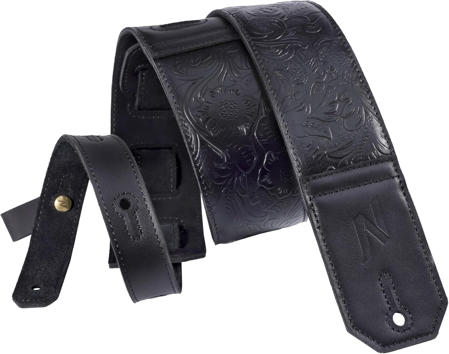 Nefelibata Guitar Strap: Premium Full-Grain Leather Comfort