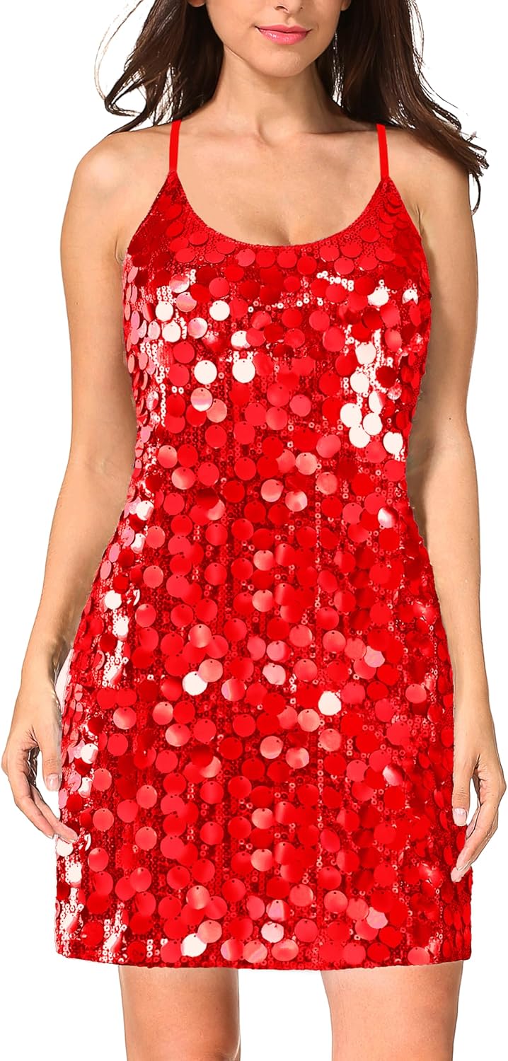 Stunning Women's Glitter Sequin Dress for Every Occasion