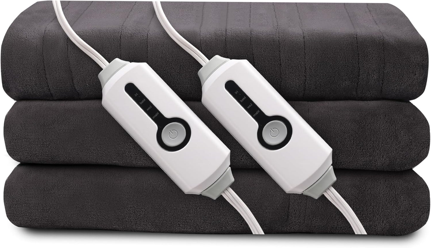 Electric Heated Blanket 90x100 King Size for Cozy Comfort