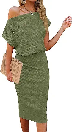 Stylish Off The Shoulder Midi Dress for Every Occasion