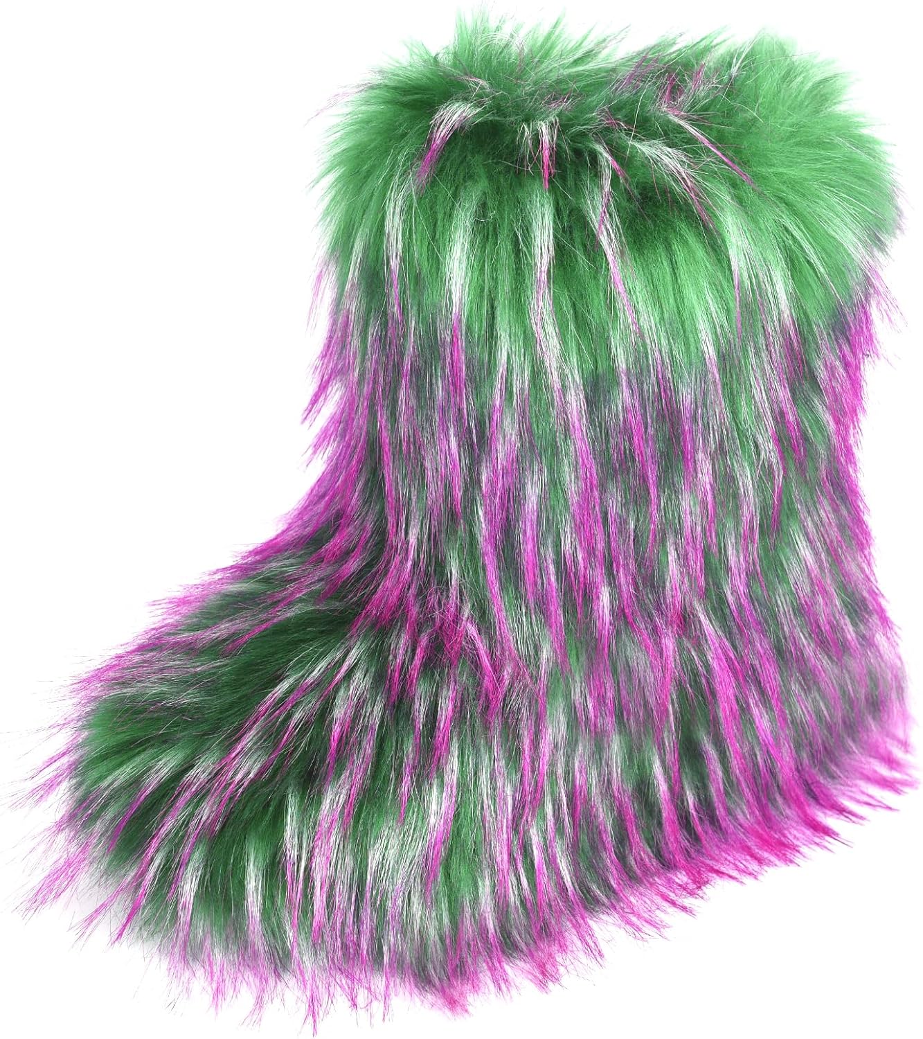Fashion Fur Boots for Women - Comfy Plush Warm Snow Booties