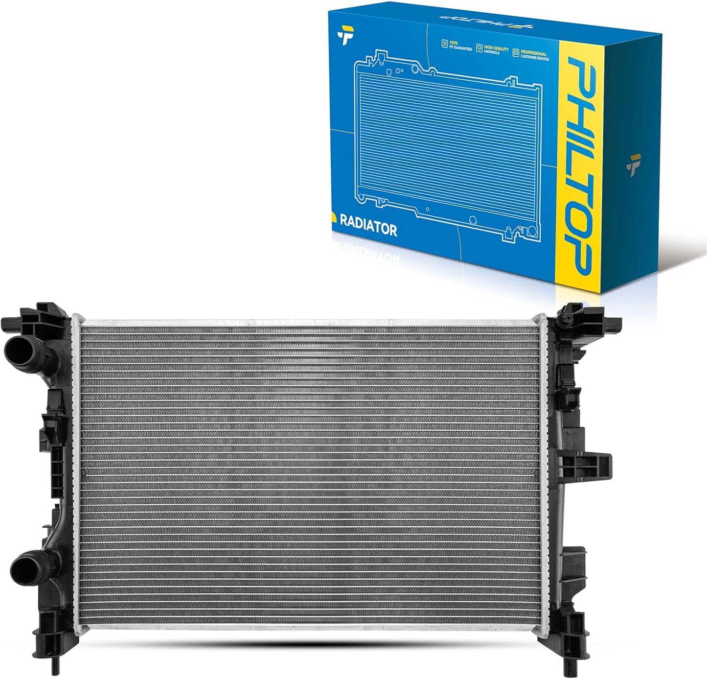 PHILTOP Aluminum Radiator for 2015-2021 Renegade and More