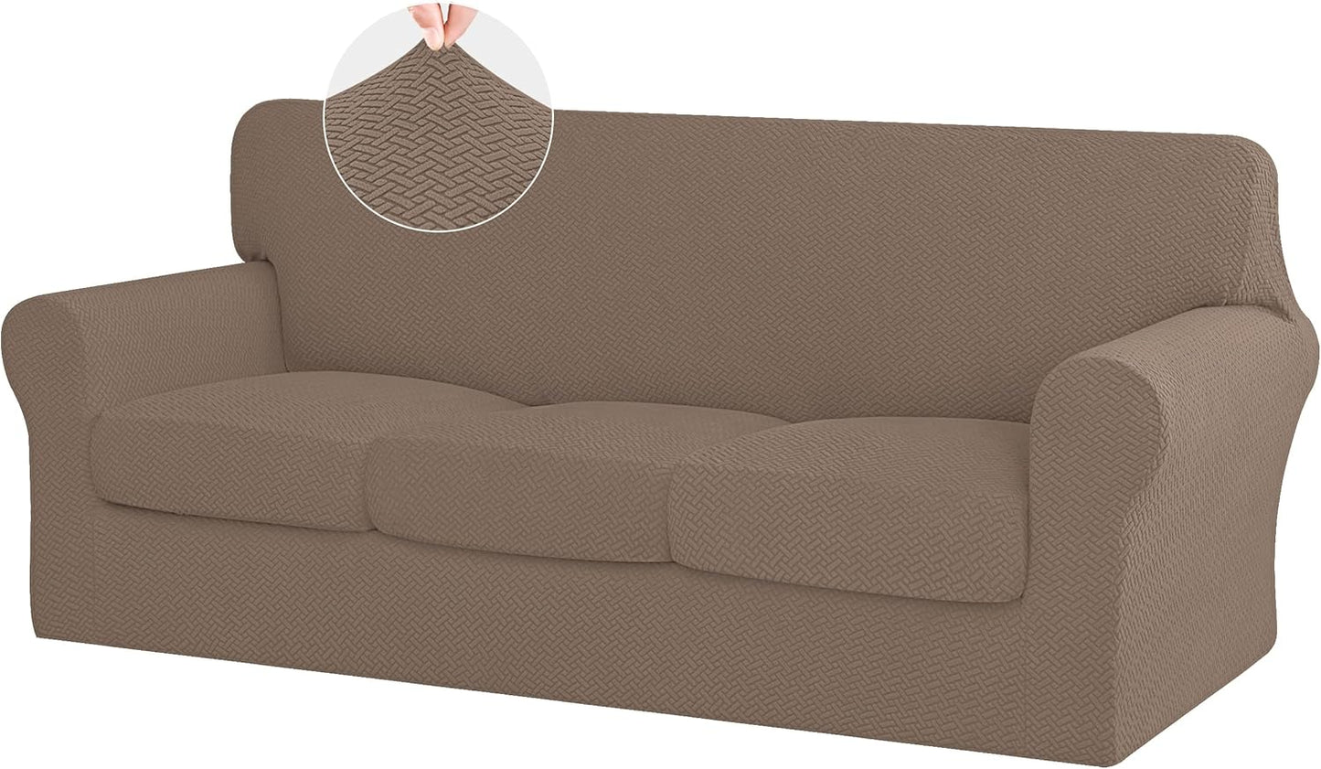 High Stretch Thicken Couch Covers for 3 Cushion Sofas