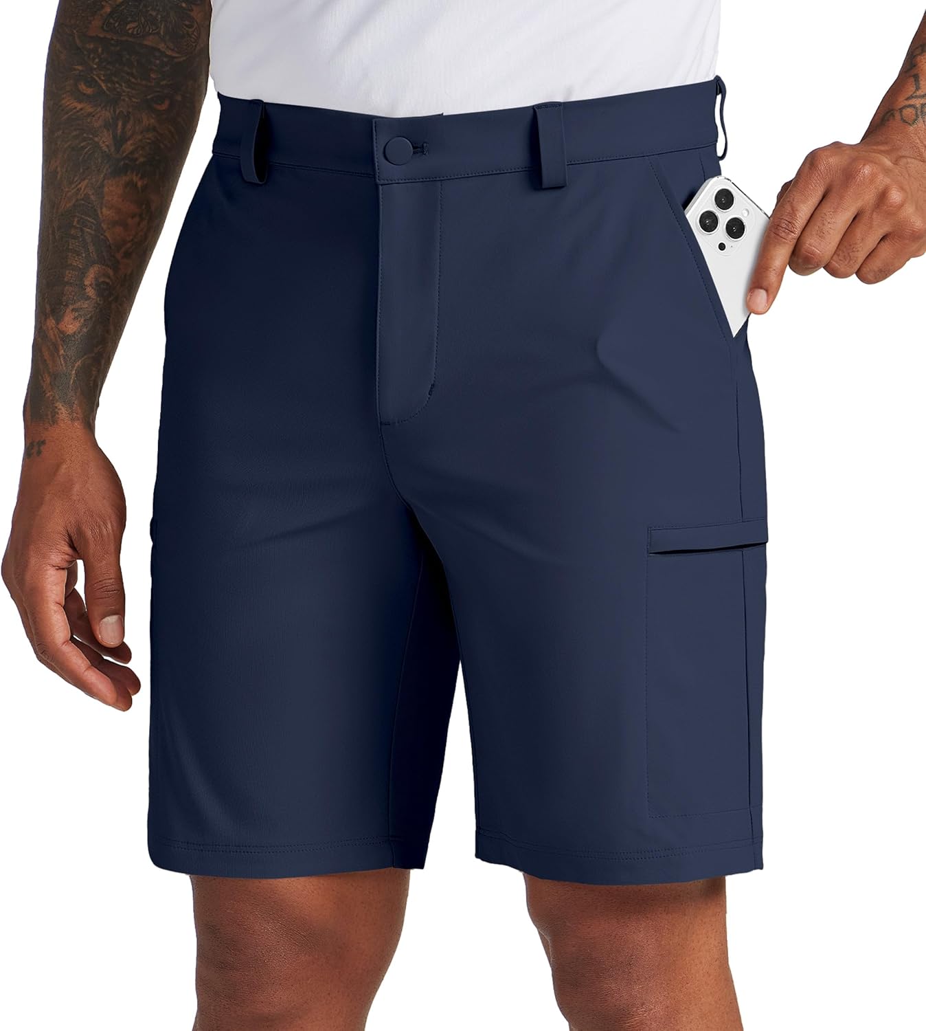 Willit Men's Golf Shorts Quick Dry Athletic Casual Cargo Style