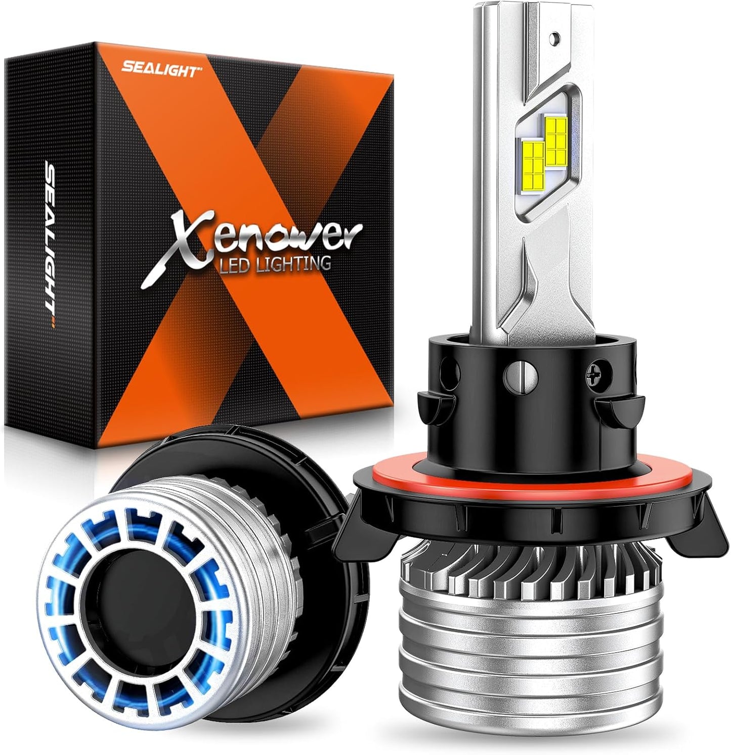 SEALIGHT X4I H13/9008 Bulbs for Bright and Safe Night Driving
