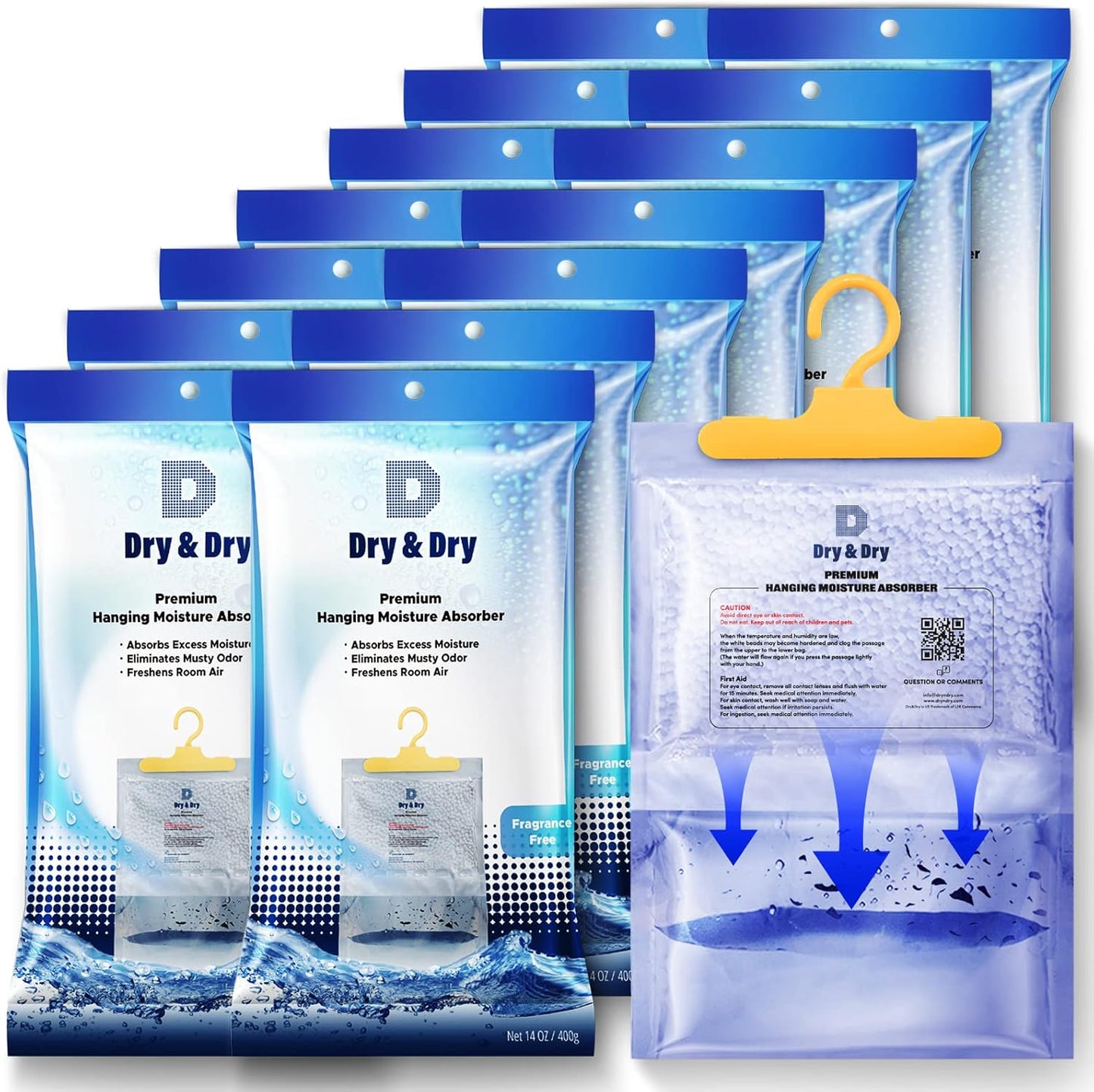 Dry & Dry Moisture Absorbers for Home and Basement Use