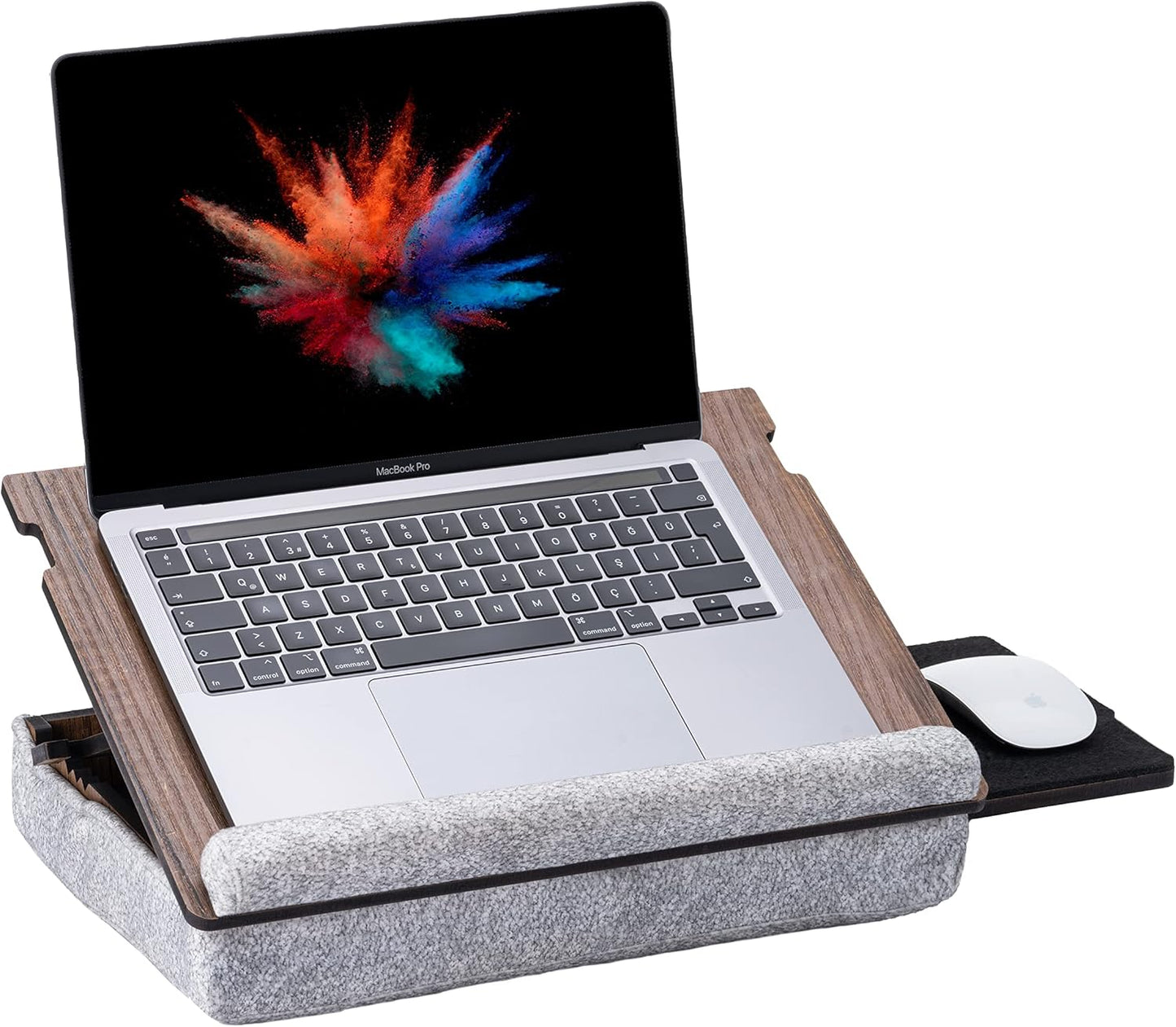 Vigo Wood Laptop Tray - Ergonomic Lap Desk