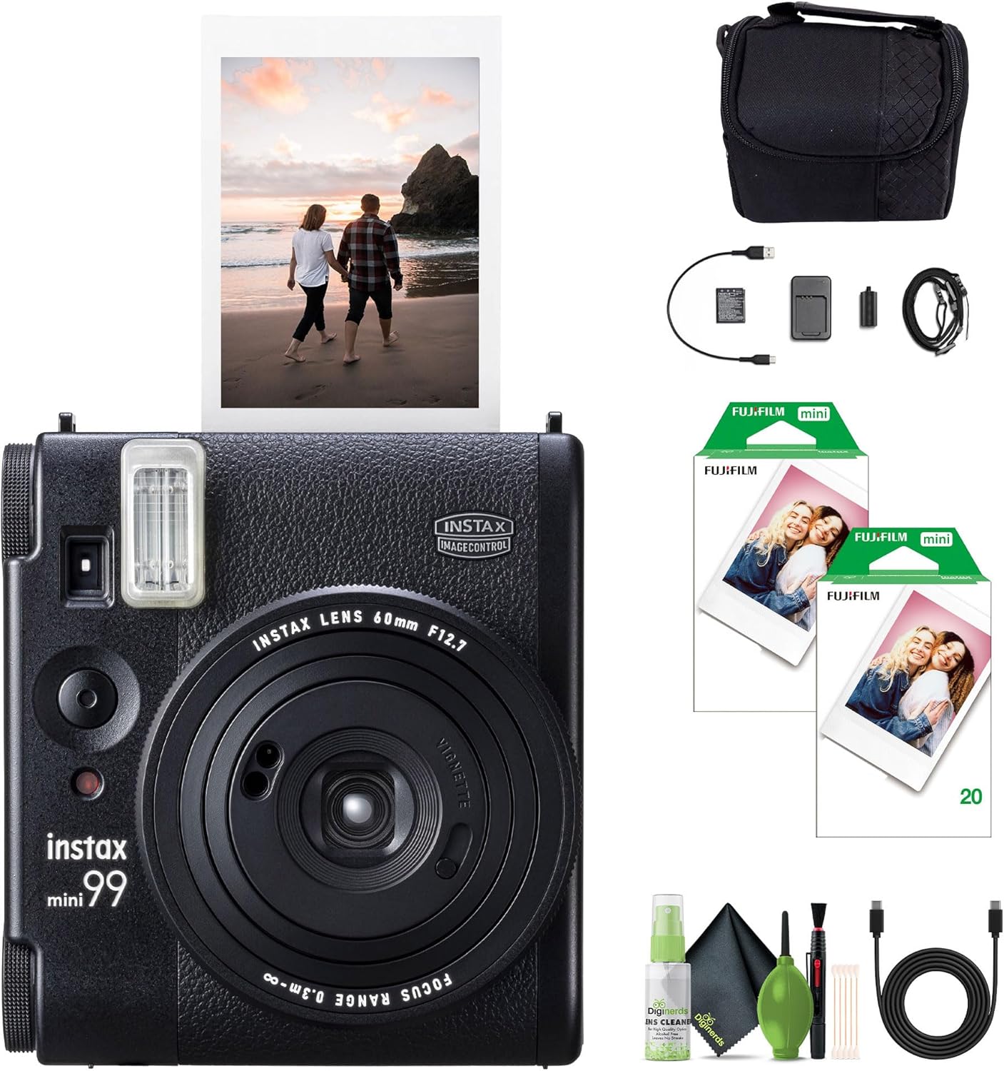 Fujifilm Instax Mini 99 Instant Film Camera Bundle for All Ages