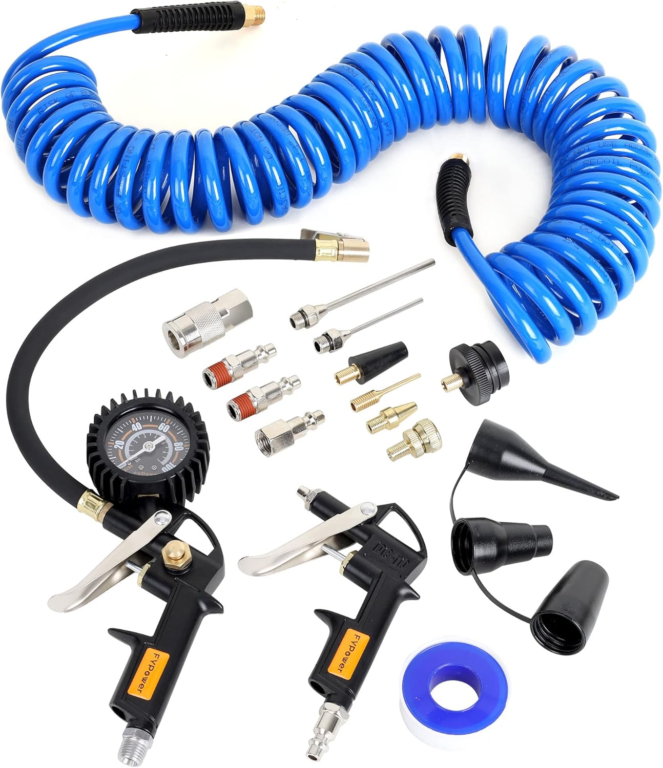 FYPower 16-Pc Air Compressor Accessory Kit - Ultimate Versatility!