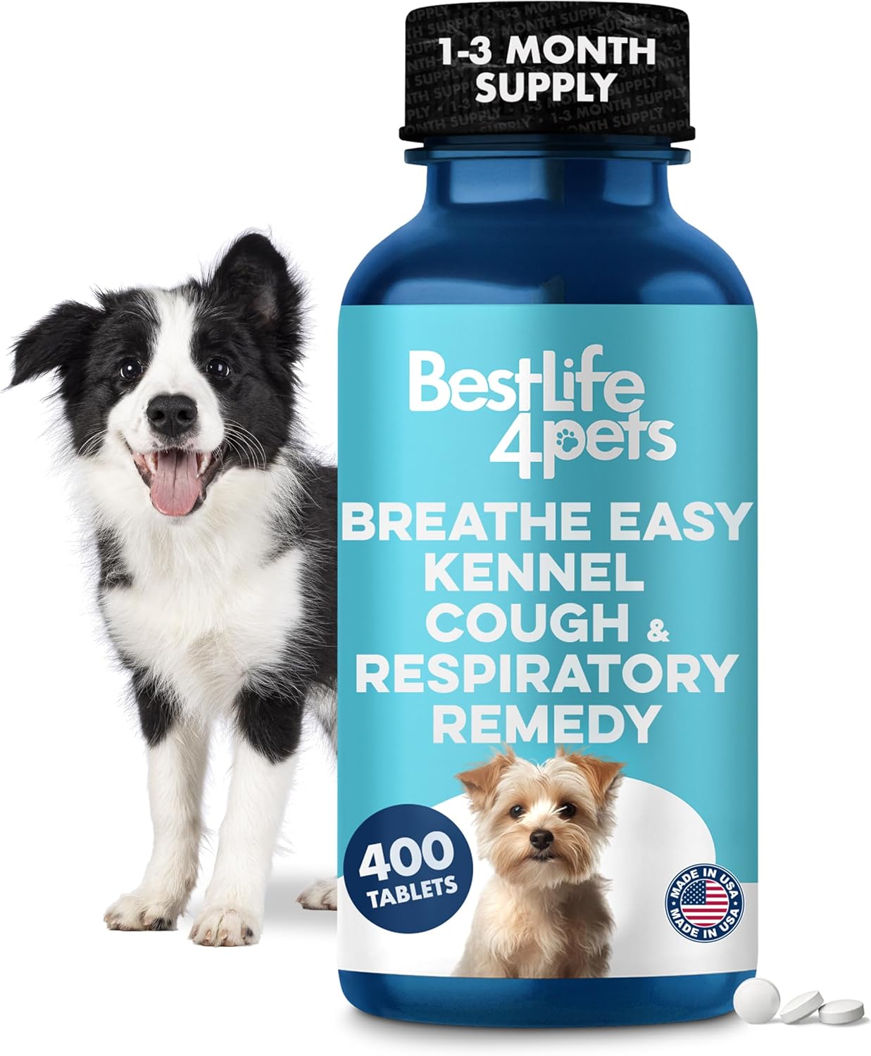 Breathe Easy Natural Cough Relief for Dogs - Gentle Support