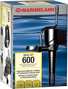 Marineland Maxi-Jet 600 Multi-Use Water Pump for Aquariums