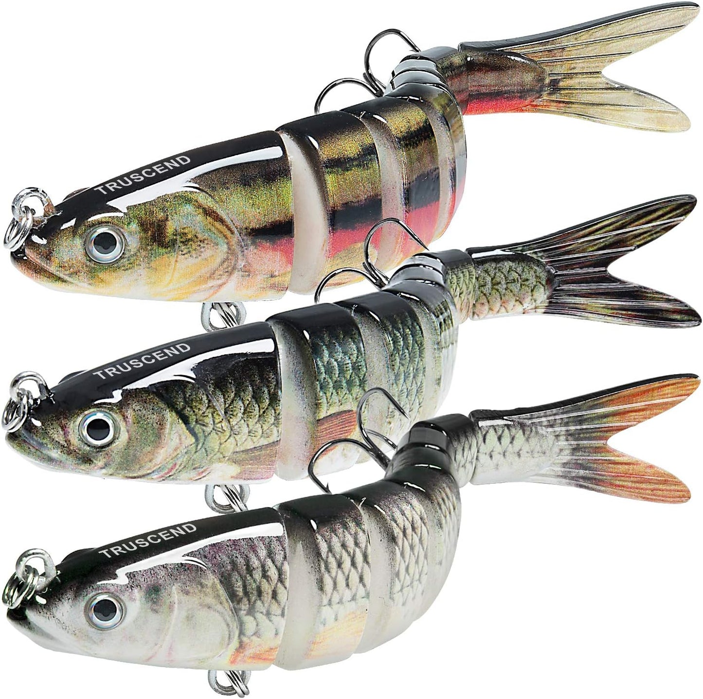 TRUSCEND Swimmax: Lifelike Swimbait for Bass Fishing