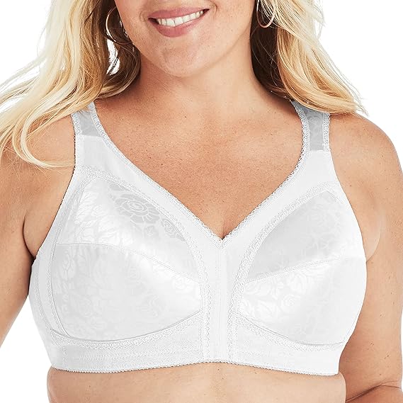 Playtex Women's 18 Hour Comfort-Strap Wireless Bra for All-Day Support