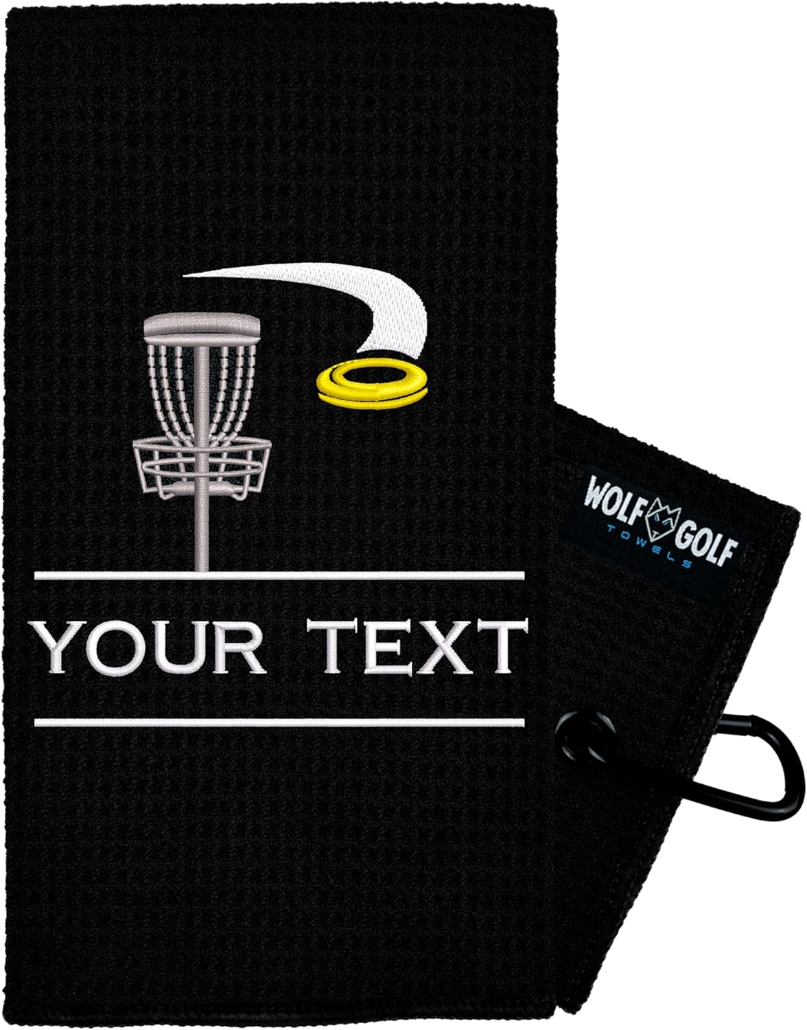 Custom Disc Golf Towel - Personalize Your Game!