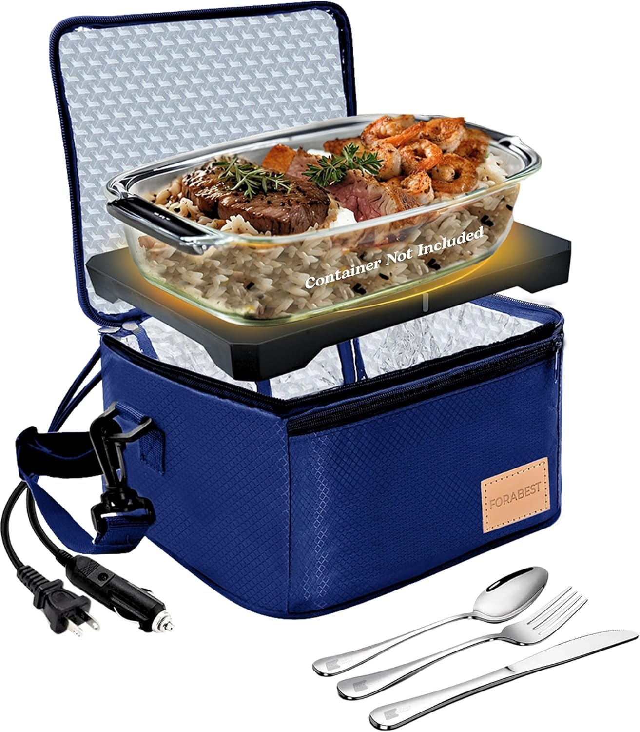 Portable Oven & Food Warmer for Car, Truck, Office & Travel