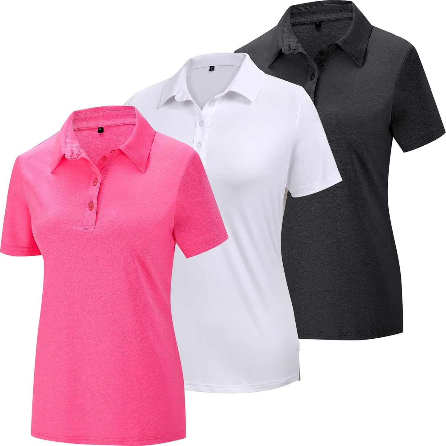 Women's Polo Shirts Athletic Golf Shirts Lightweight Quick Dry