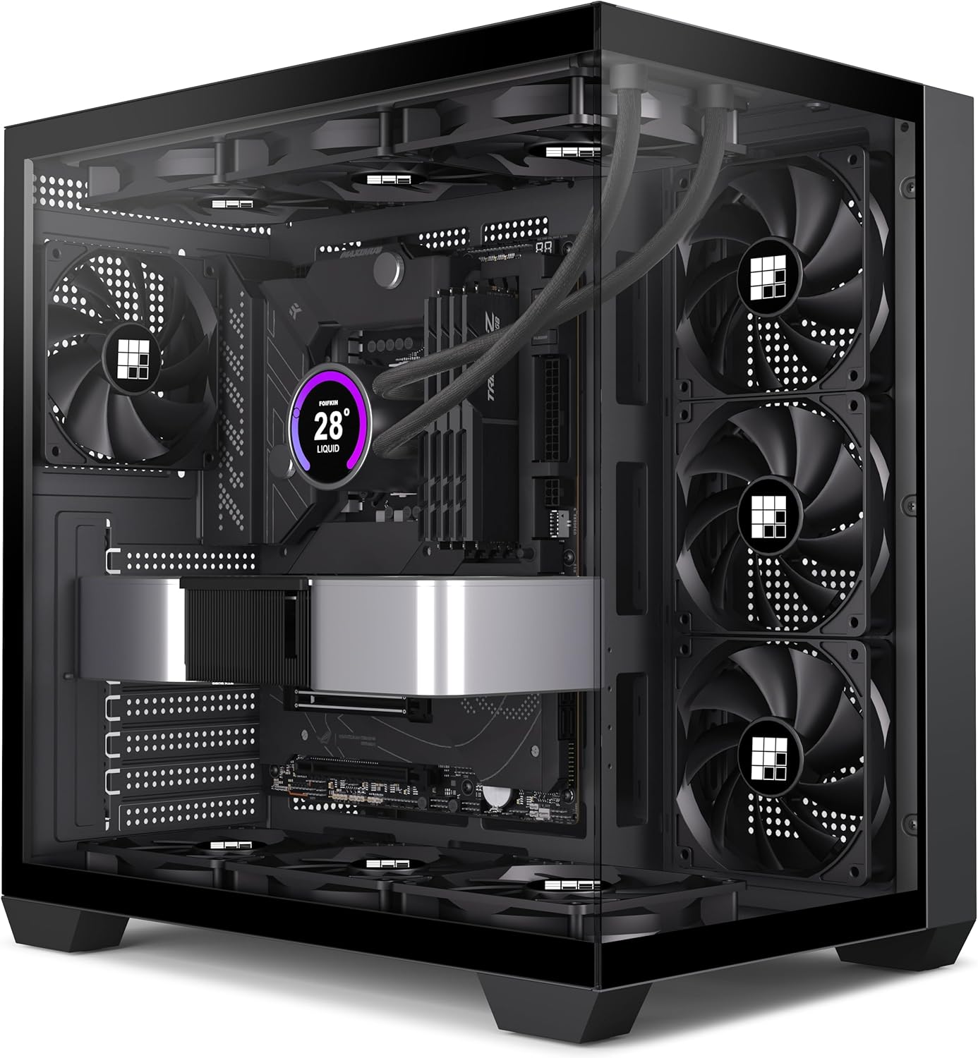 FOIFKIN F300 (2025) PC Case with 270 Panoramic Glass Design