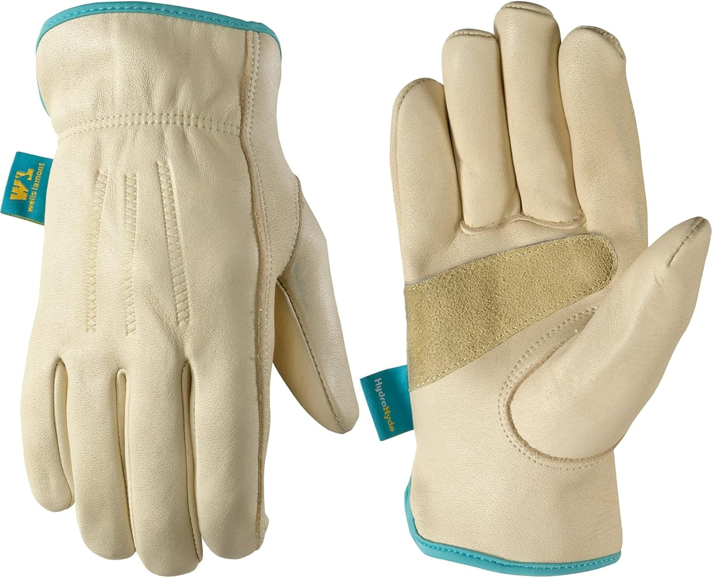 Womens Water-Resistant Leather Work Gloves | Puncture-Proof HydraHyde