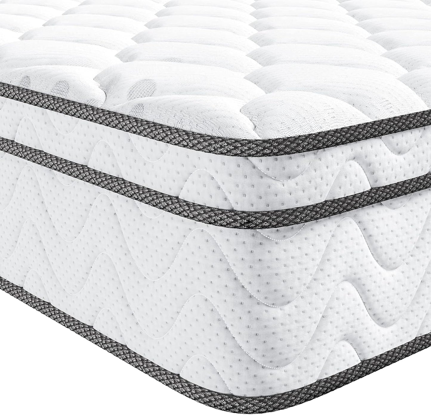 Vesgantti Twin Size 9 Inch Mattress for Cool Sleep Comfort