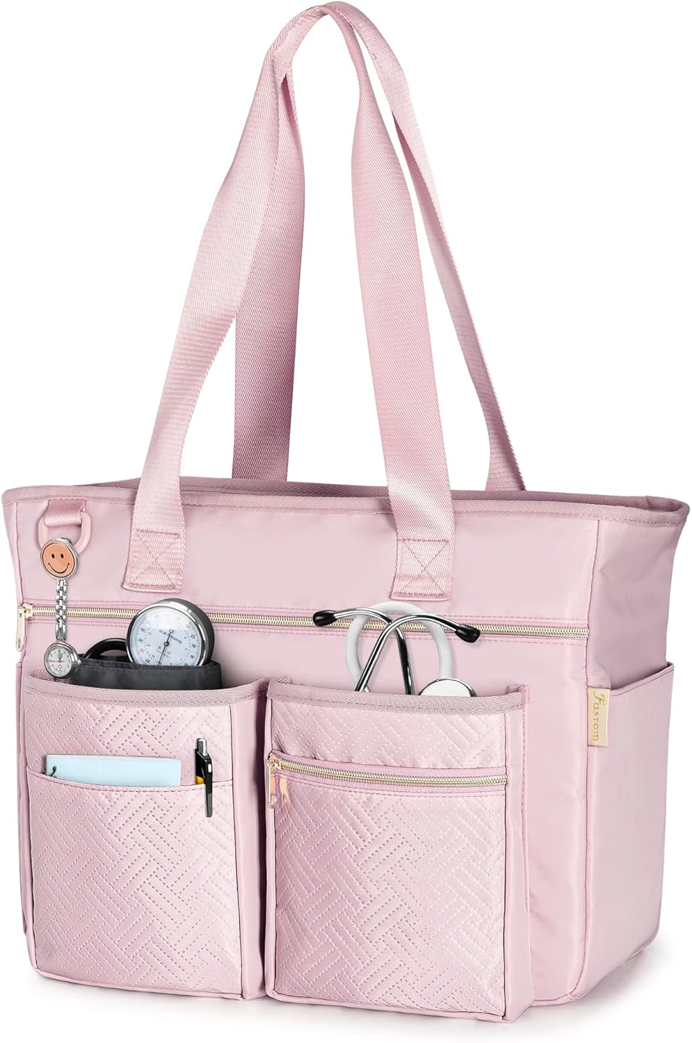 Fasrom Nurse Tote Bag with Laptop Sleeve for Work Nurses