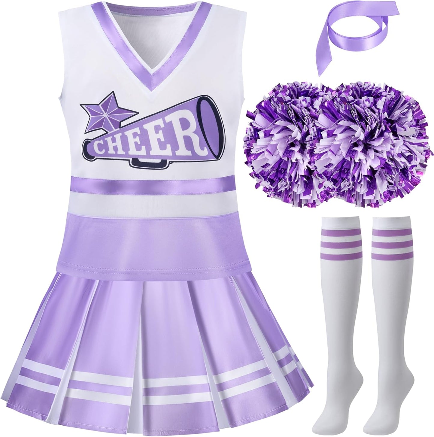 Cheerleader Costume for Girls - Spooktacular Creations Outfit
