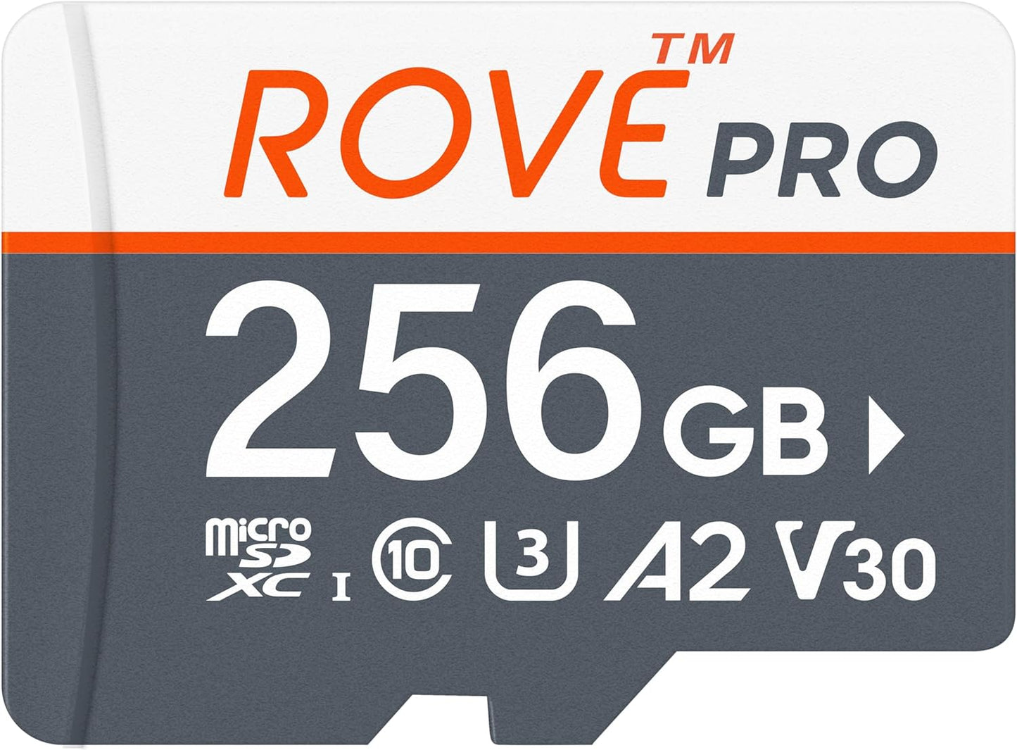 ROVE PRO Micro SD Card 256GB for Dash Cams and Smartphones
