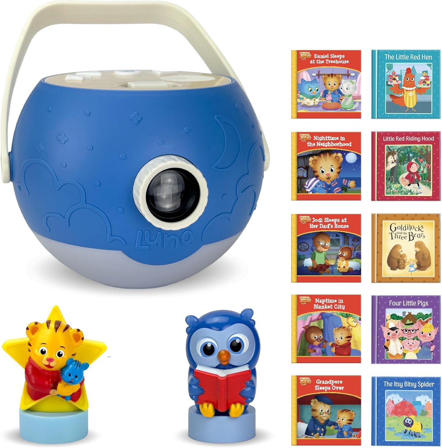 Kids Book Projector with Daniel Tiger & Classic Stories for Fun
