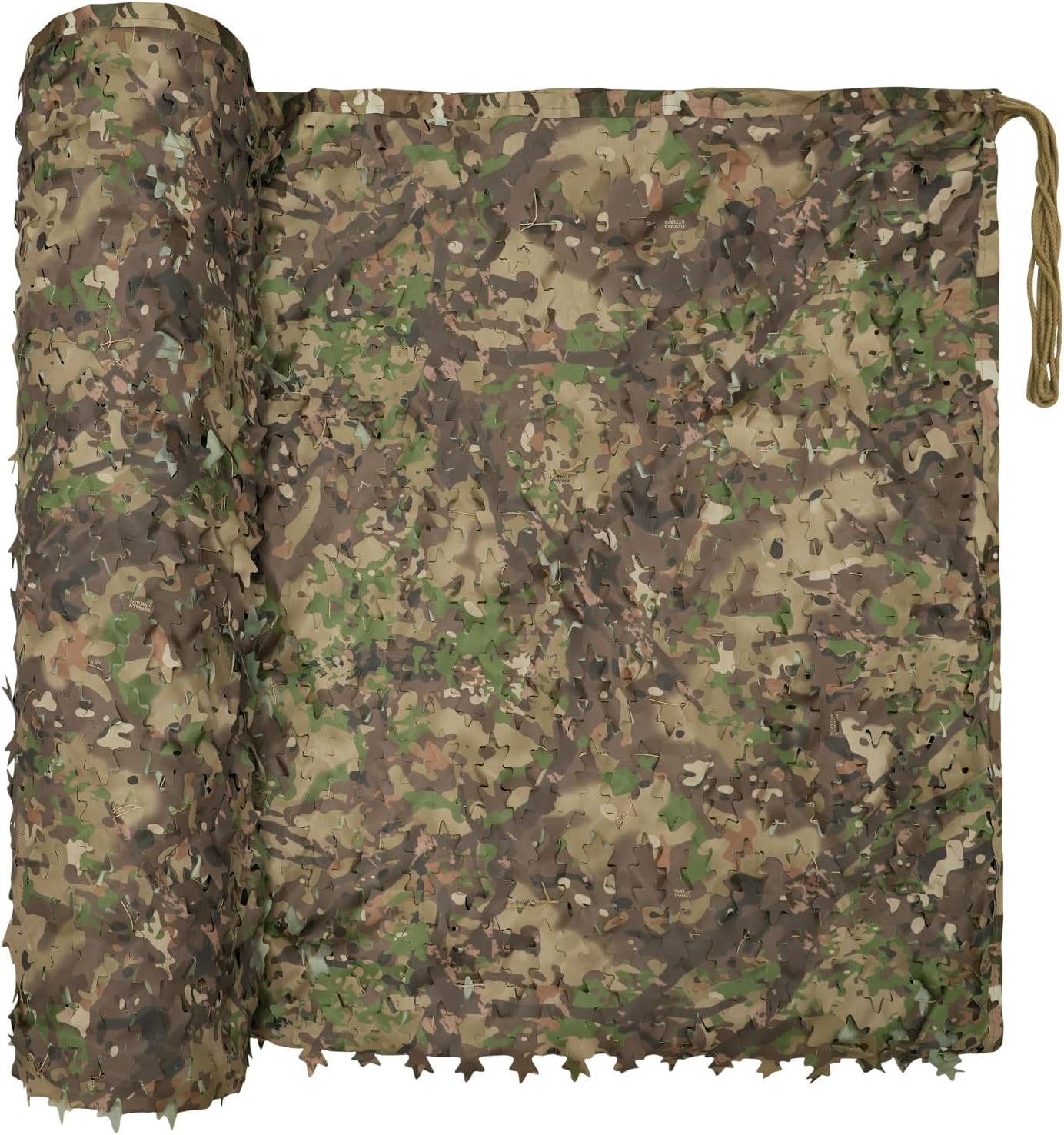Custom Woodland Camo Netting for Camping and Hunting Needs