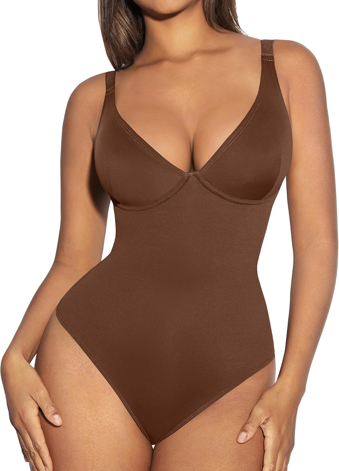 FeelinGirl Shapewear Bodysuits for Women with Tummy Control