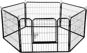 Portable Pet Playpen for Dogs and Cats - Heavy Duty 30 Panel