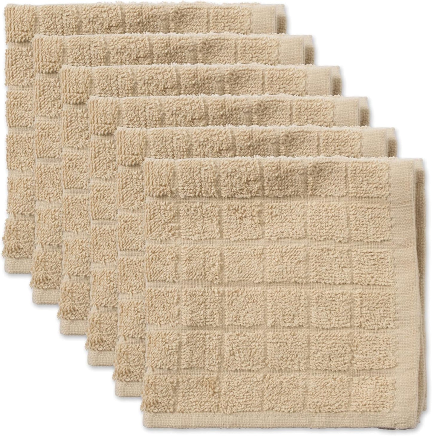 Absorbent Pebble Dishcloth Set - 6 Pack