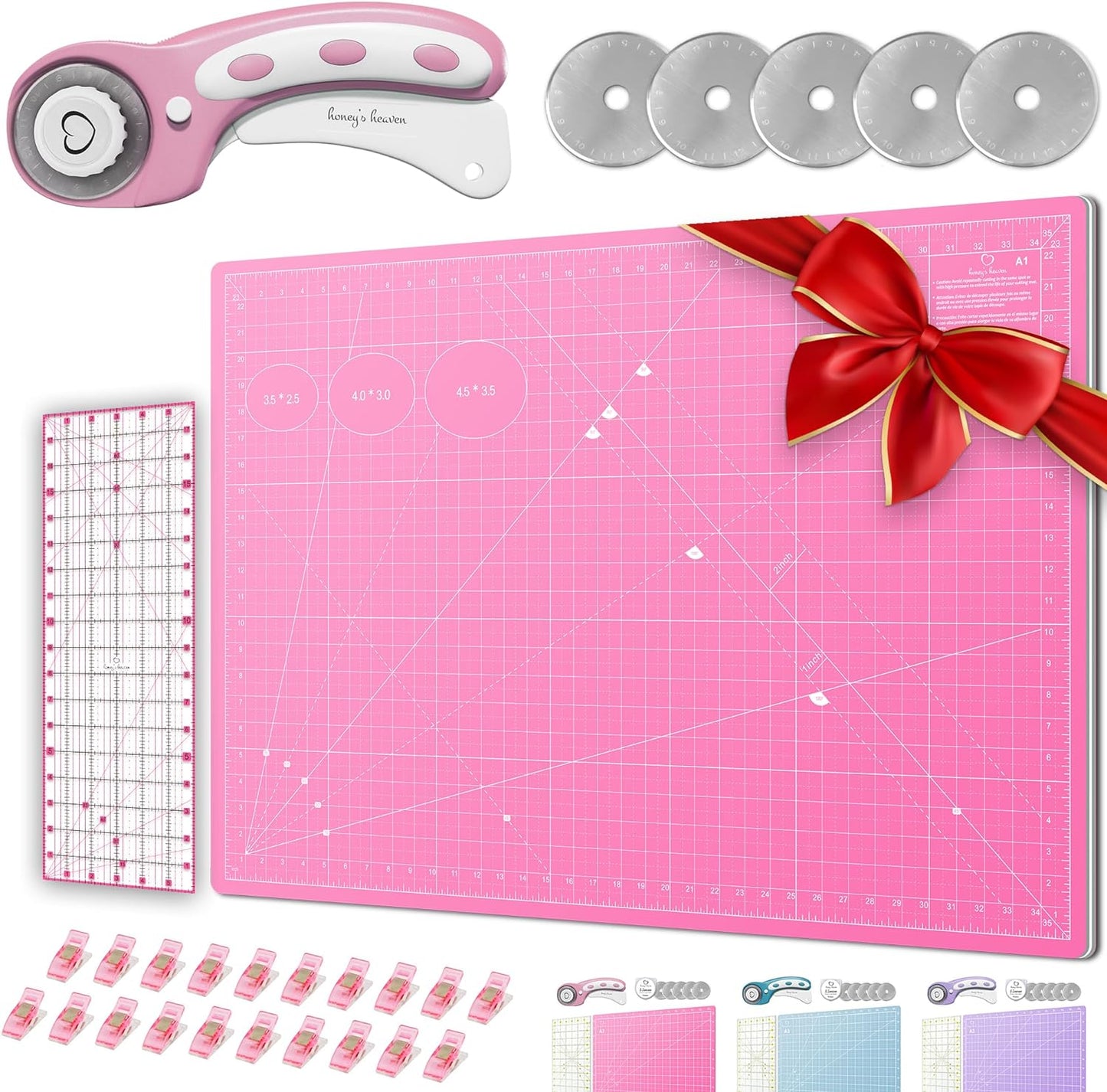 Rotary Cutter Set for Quilting - Perfect for Crafting & Sewing
