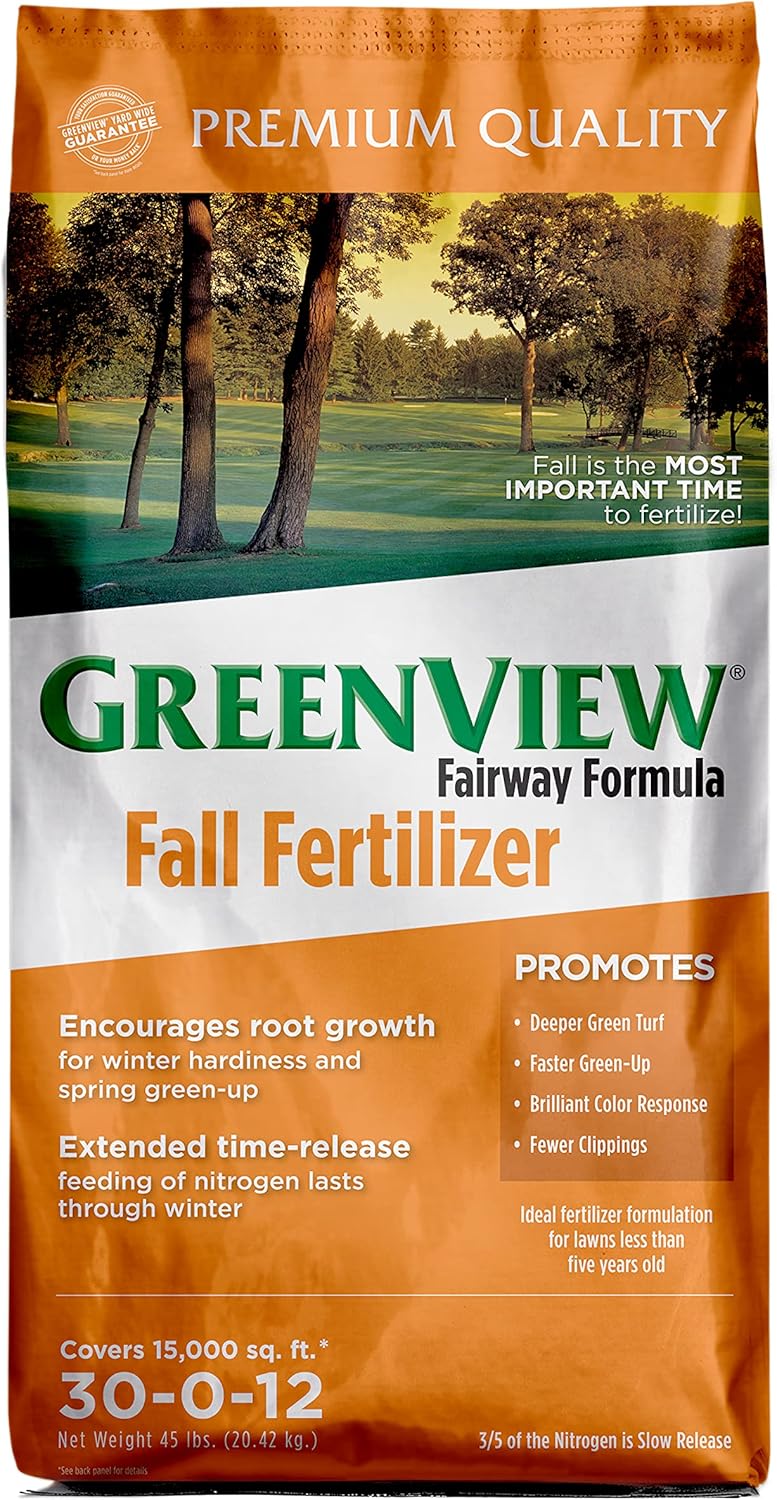 GreenView Fairway Formula Fall Lawn Fertilizer for Lush Lawns