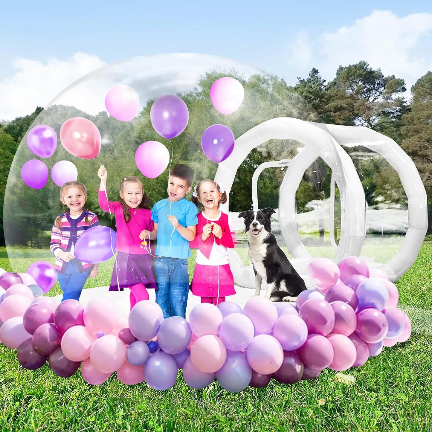 Heipigo 10FT Inflatable Bubble House: Perfect Party Fun!