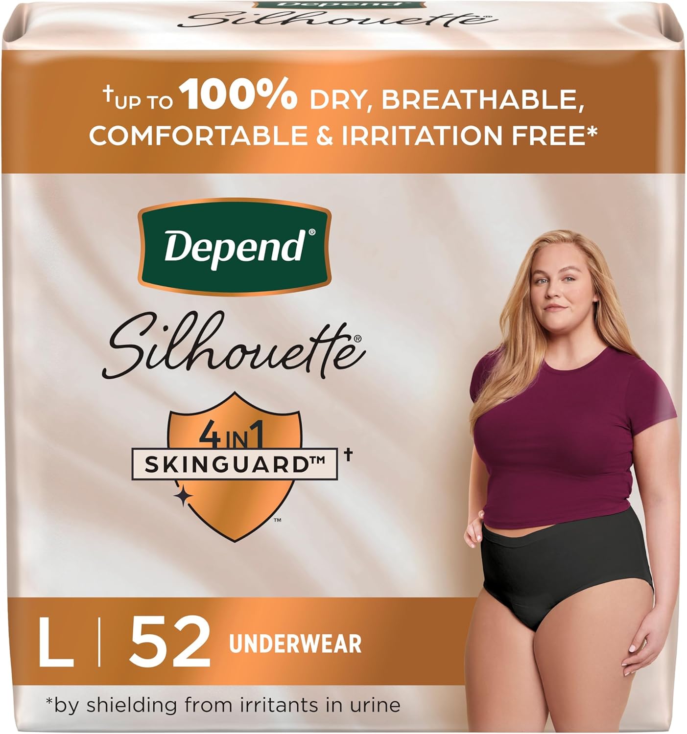 Depend Silhouette Women's Incontinence Underwear - Max Absorbency