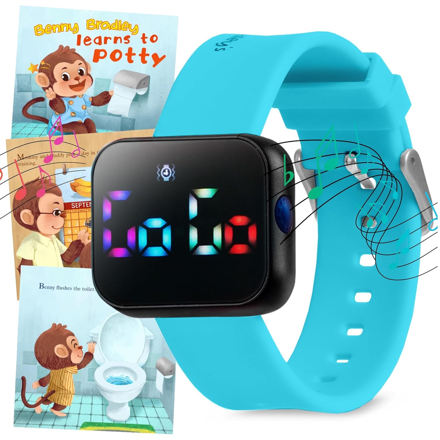 Potty Training Watch for Kids V2 - Train Your Toddler with Fun!