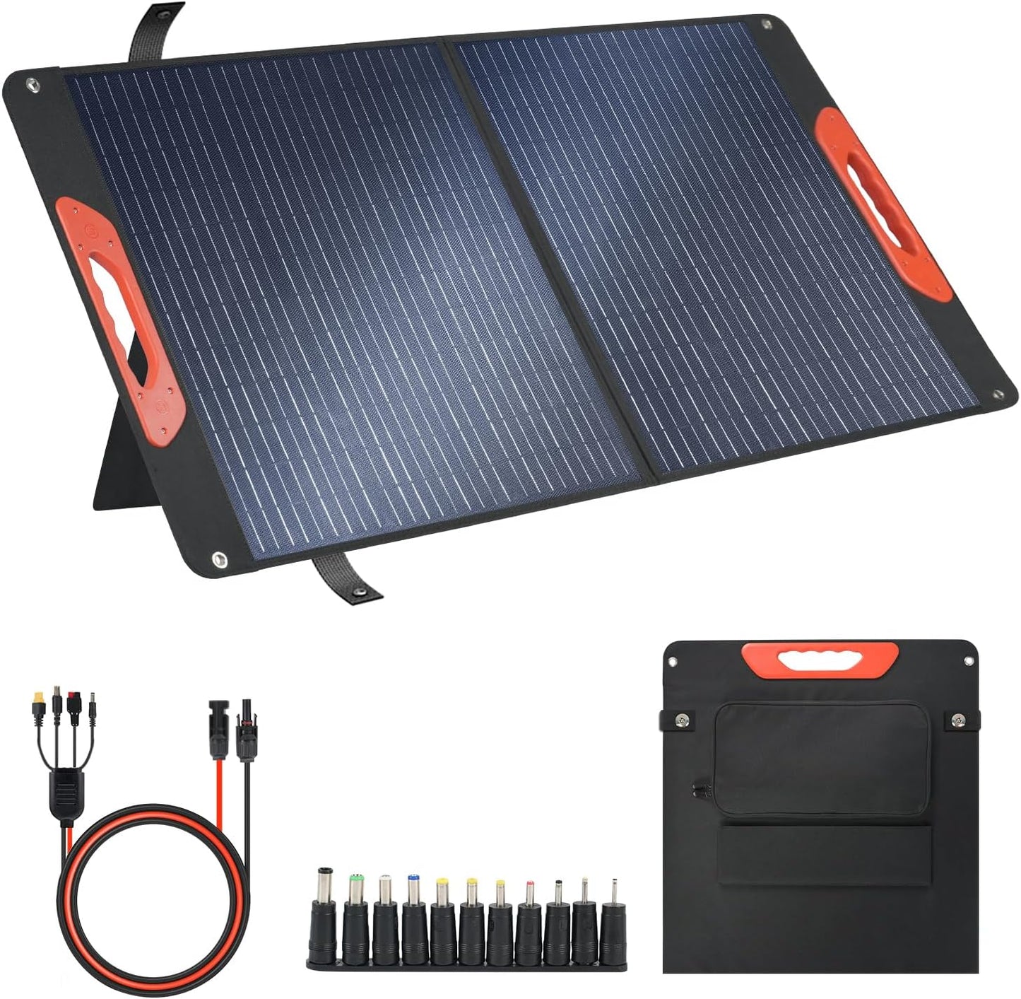 100W Foldable Solar Panel - High Efficiency Charger