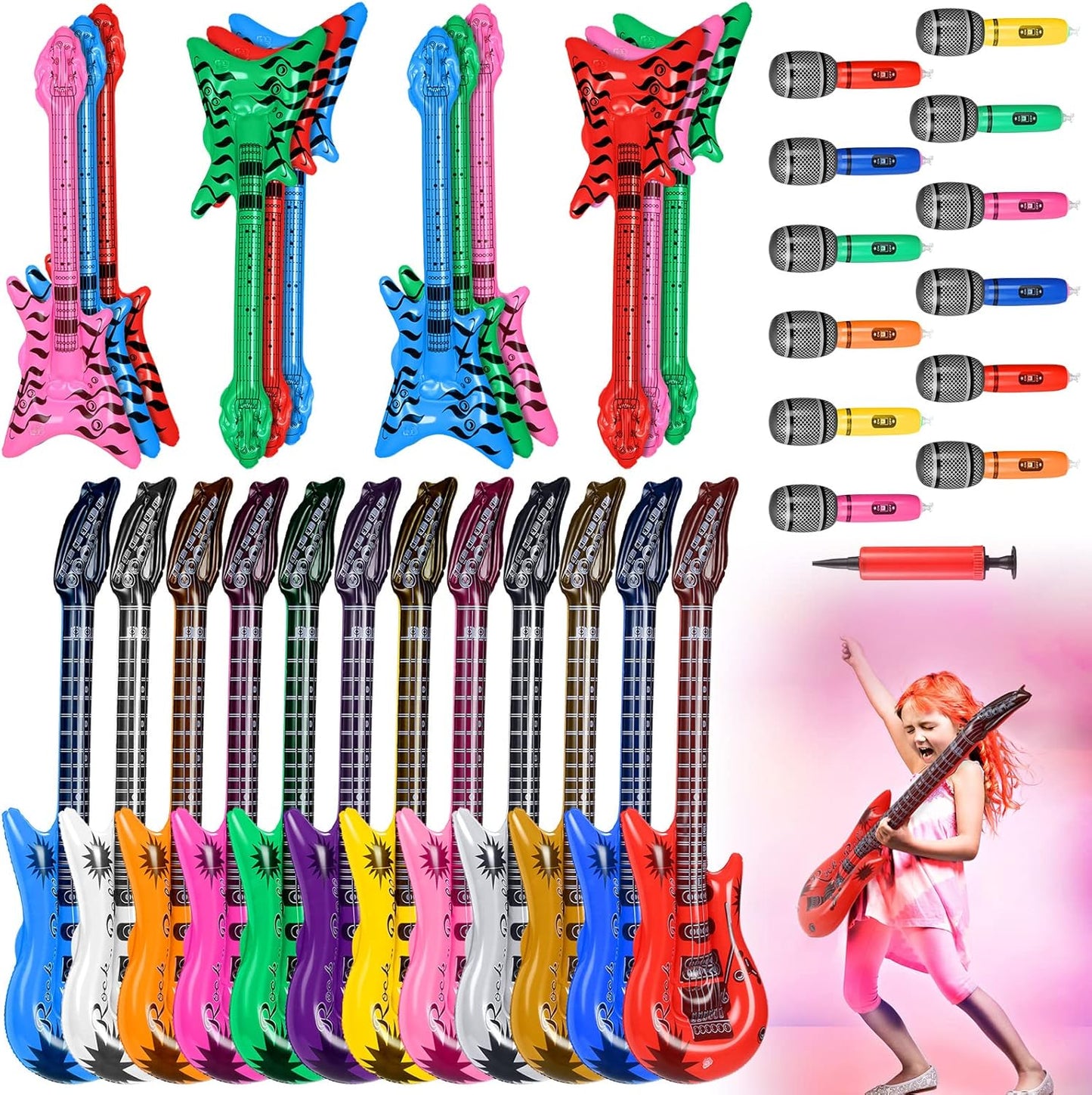 Inflatable Rock Star Set for Epic Parties!