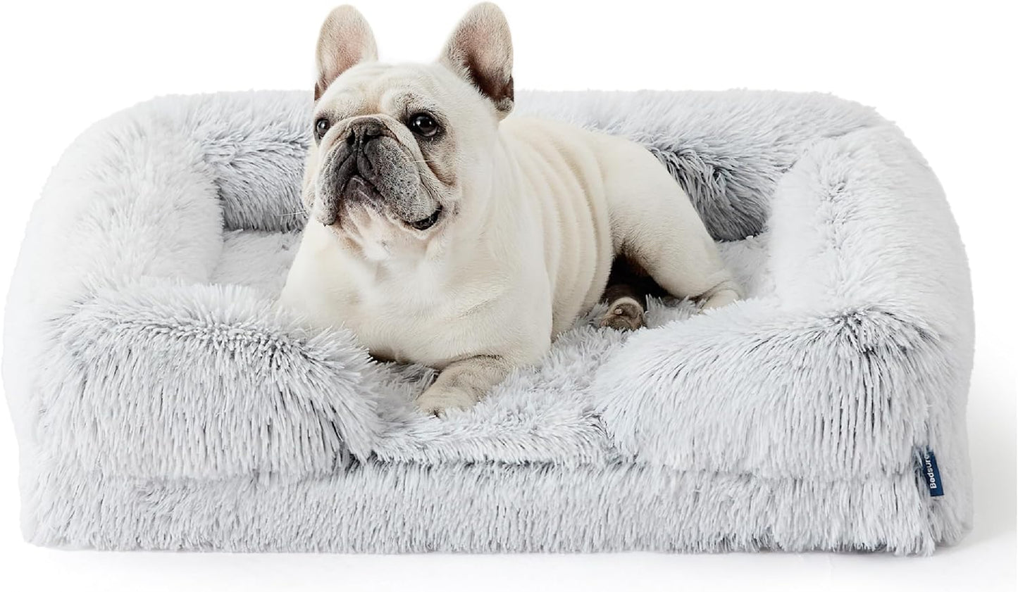 Bedsure Orthopedic Dog Bed for Medium Size Dogs - Comfort & Support