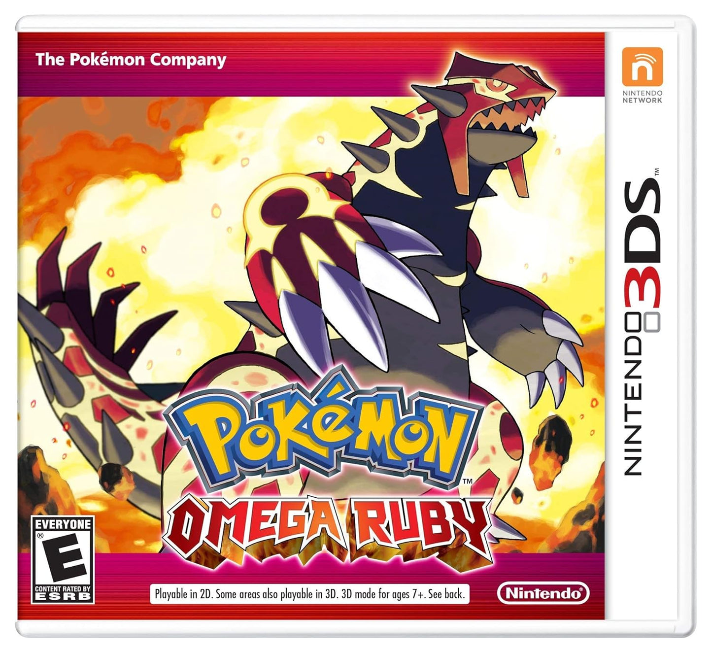 Authentic Pokemon Omega Ruby for Nintendo 3DS - Renewed Quality