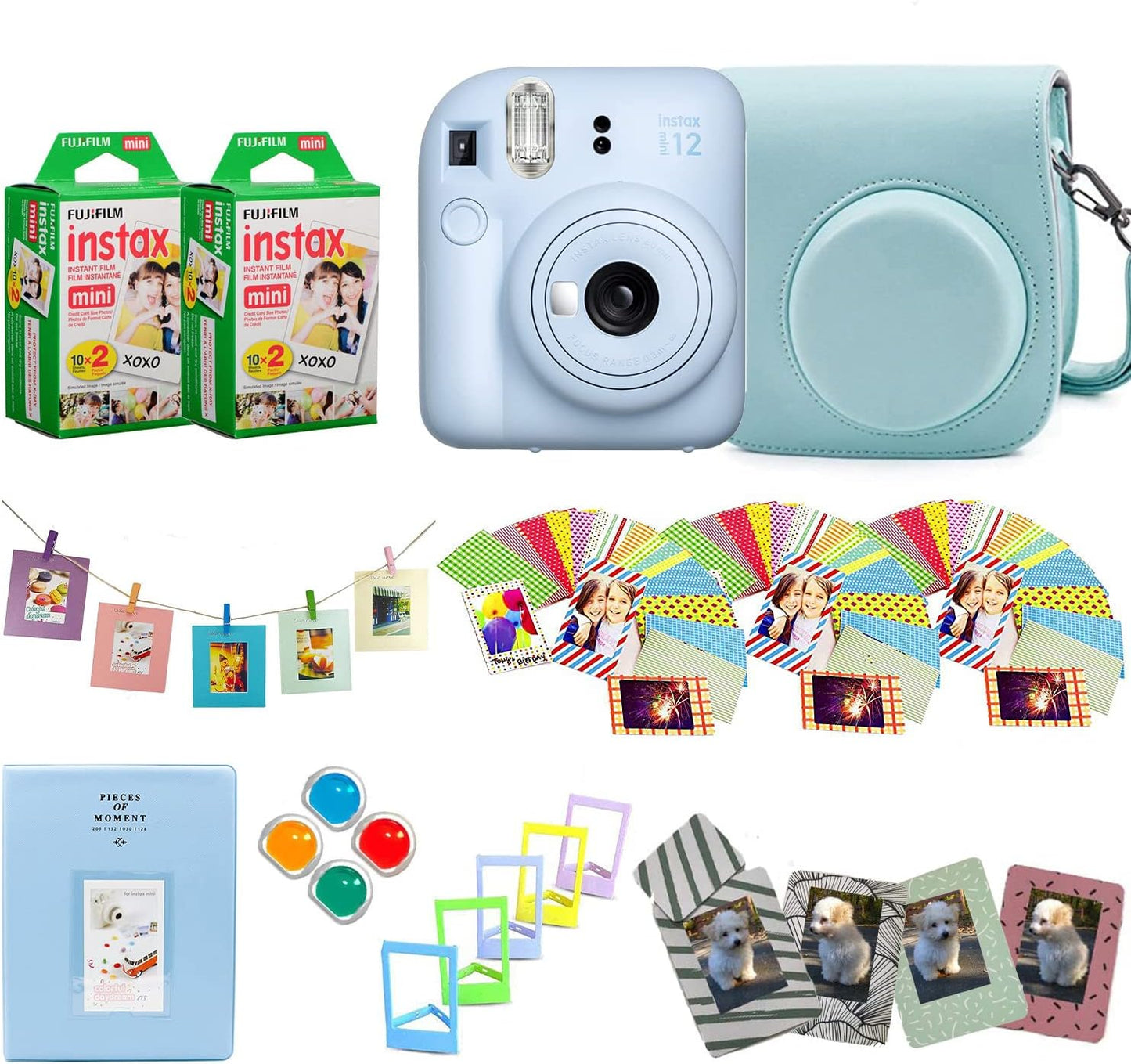Fujifilm Instax Mini 12 Instant Camera with Pro Design Bundle