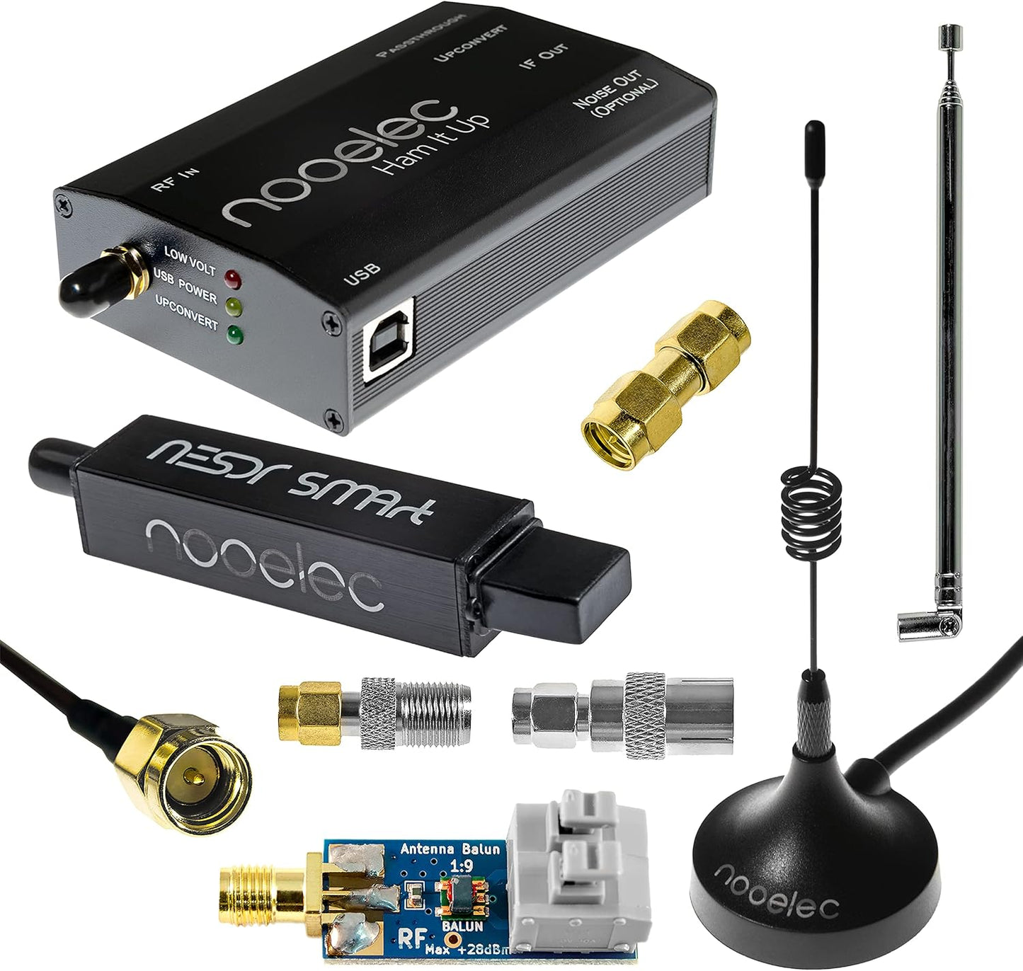 Nooelec NESDR Smart HF Bundle for Software Defined Radio Enthusiasts