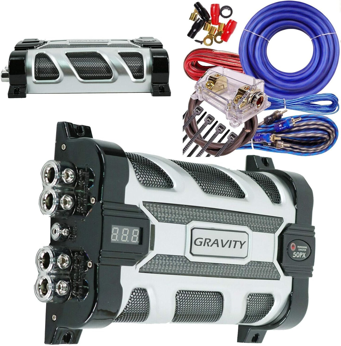 Gravity GR-50PX Car Audio Power Capacitor and Wiring Kit Review
