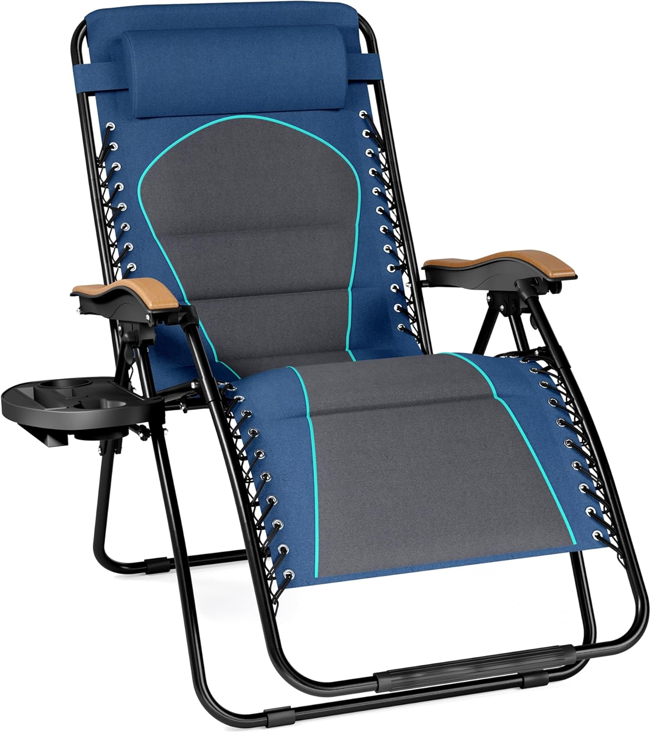 PHI VILLA XXL Oversized Padded Zero Gravity Chair for Comfort