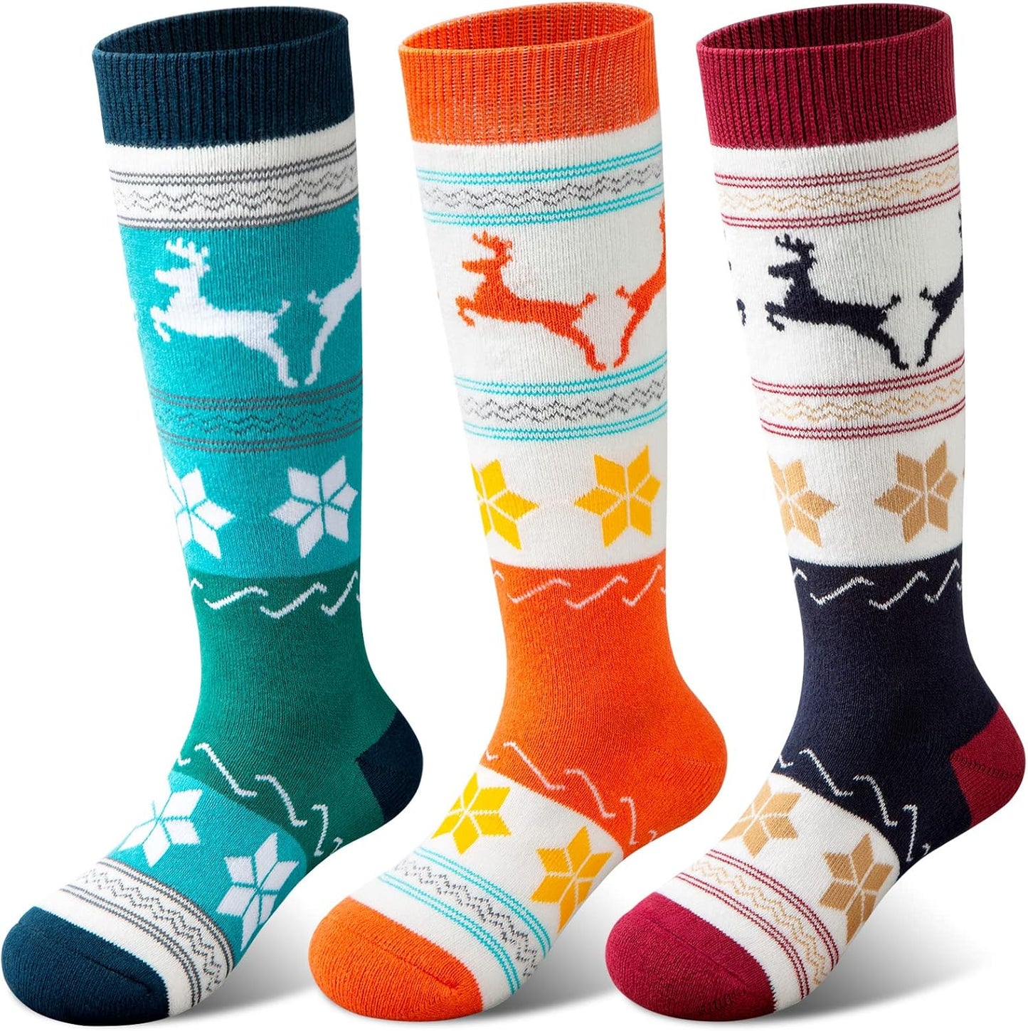 Cimkiz Kids Ski Socks - Warm Winter Essential