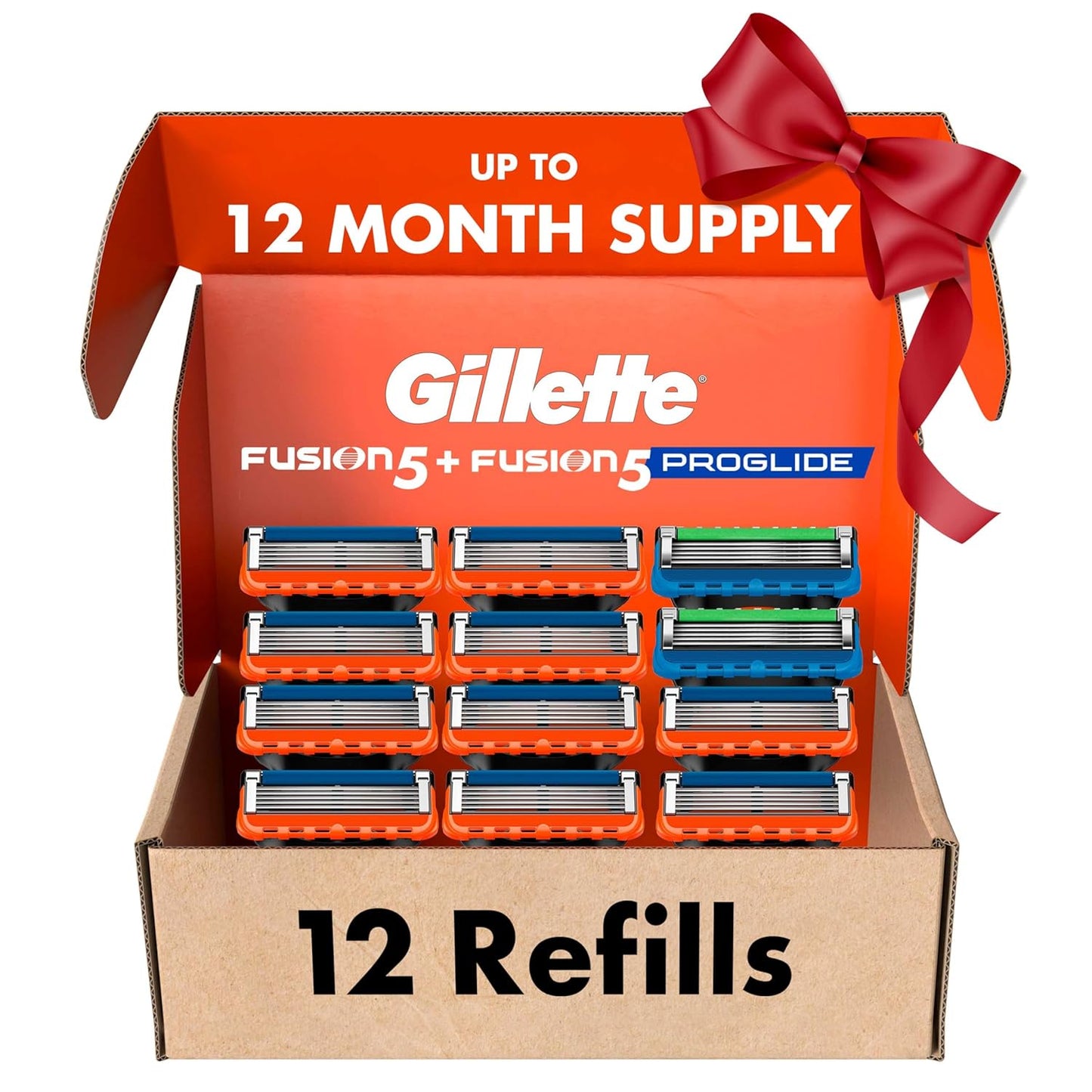 Gillette Fusion5 Men's Razor Blade Refills for Ultimate Shave