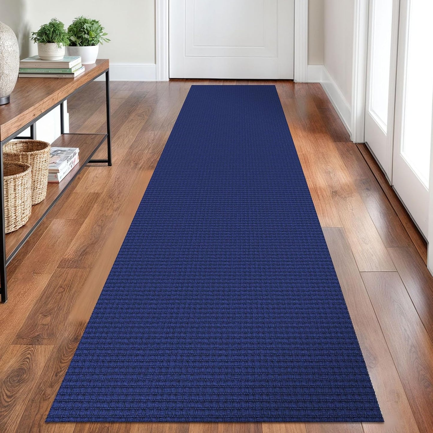 Braided Runner Rug 2x8 Ft Washable for Hallways and Kitchens